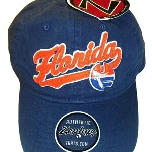 Florida Gators Zephyr Mens Strapback hat Dad hat style New Ncaa